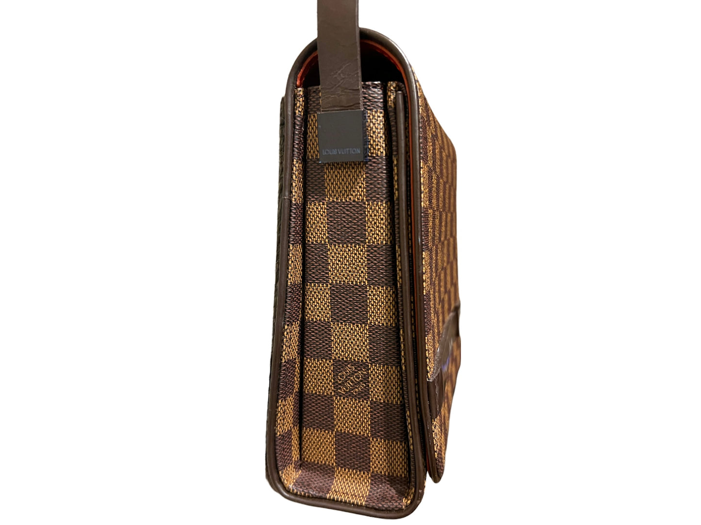 Damier bag side view
