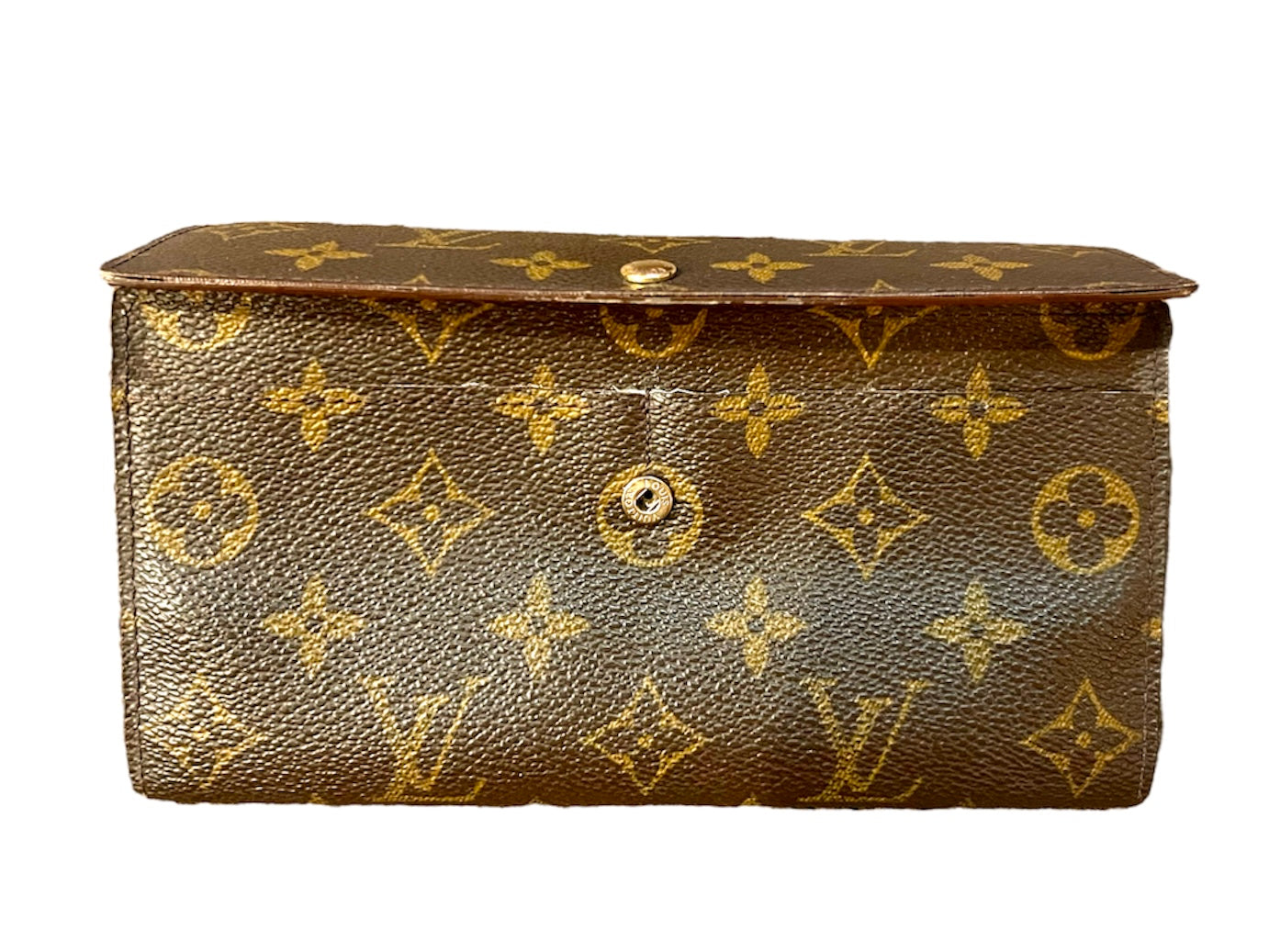 Louis Vuitton, Bags, Louis Vuitton Pochette Clutch Bag Green Taiga  Leather