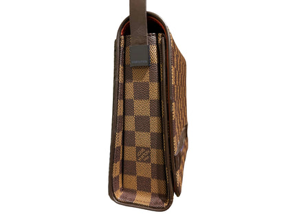 Damier bag side view