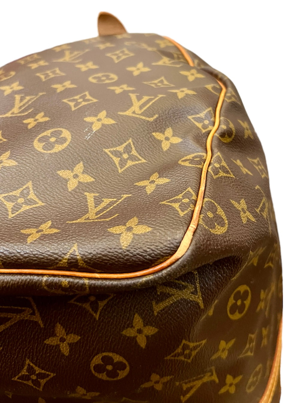 Shop Louis Vuitton Keepall Monogram Logo Messenger & Shoulder Bags
