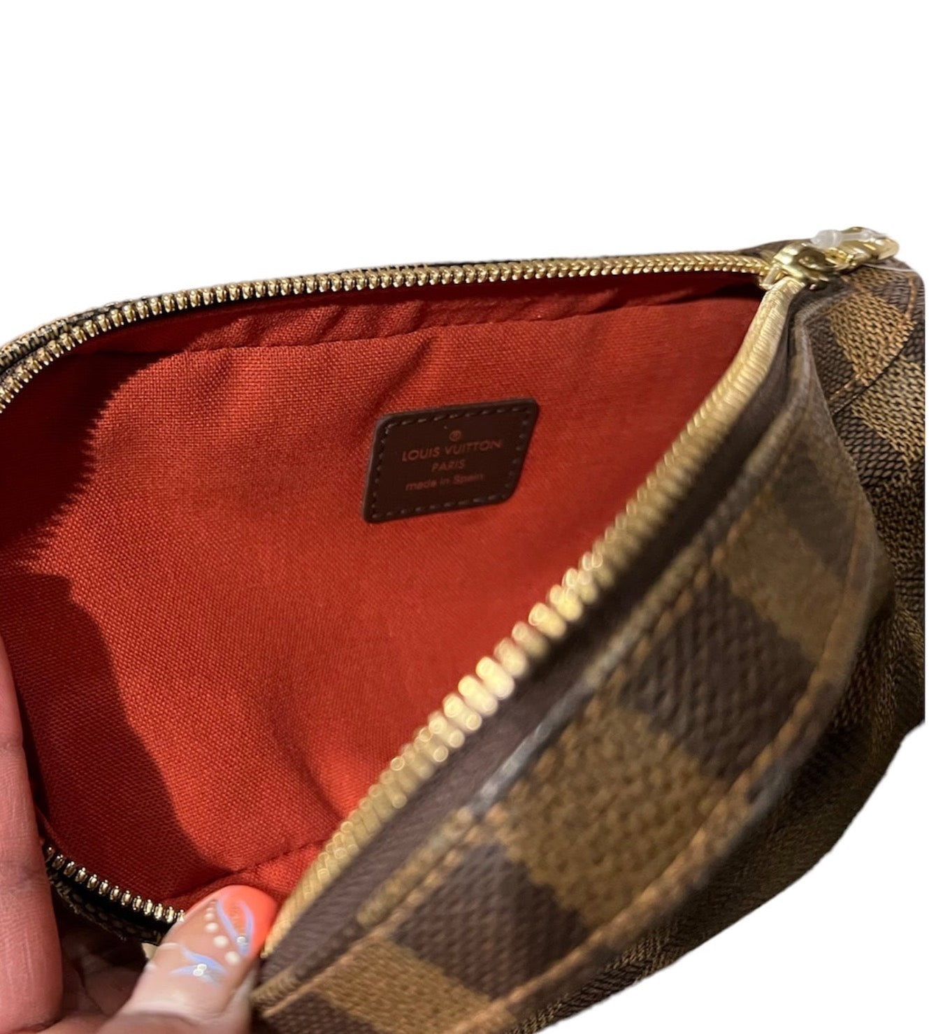 Authentic Louis Vuitton Geronimo Belt bag Damiere Ebene – JOY'S