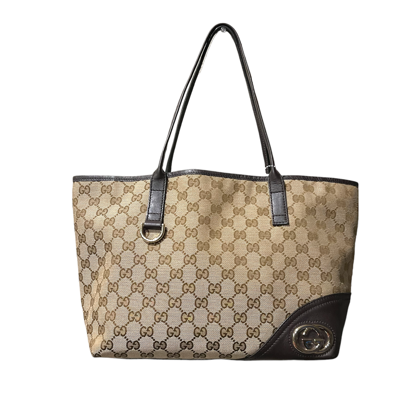 Gucci GG Britt Canvas Tote