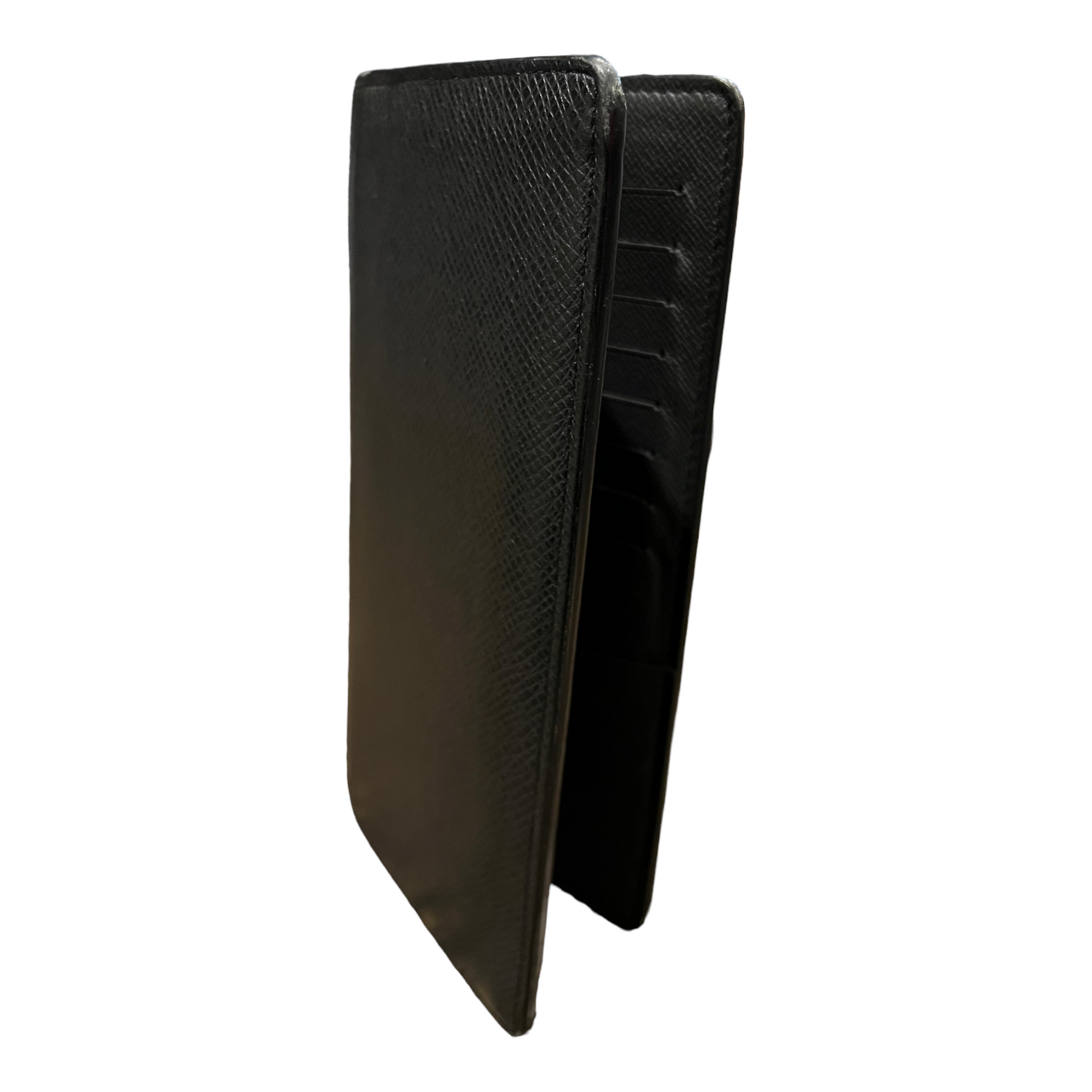 Louis Vuitton Men's Black Brazza Wallet Taiga Rainbow M30349 – Luxuria & Co.