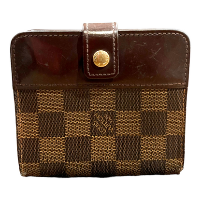 Louis Vuitton Damier Ebene Compact Zippy Wallet