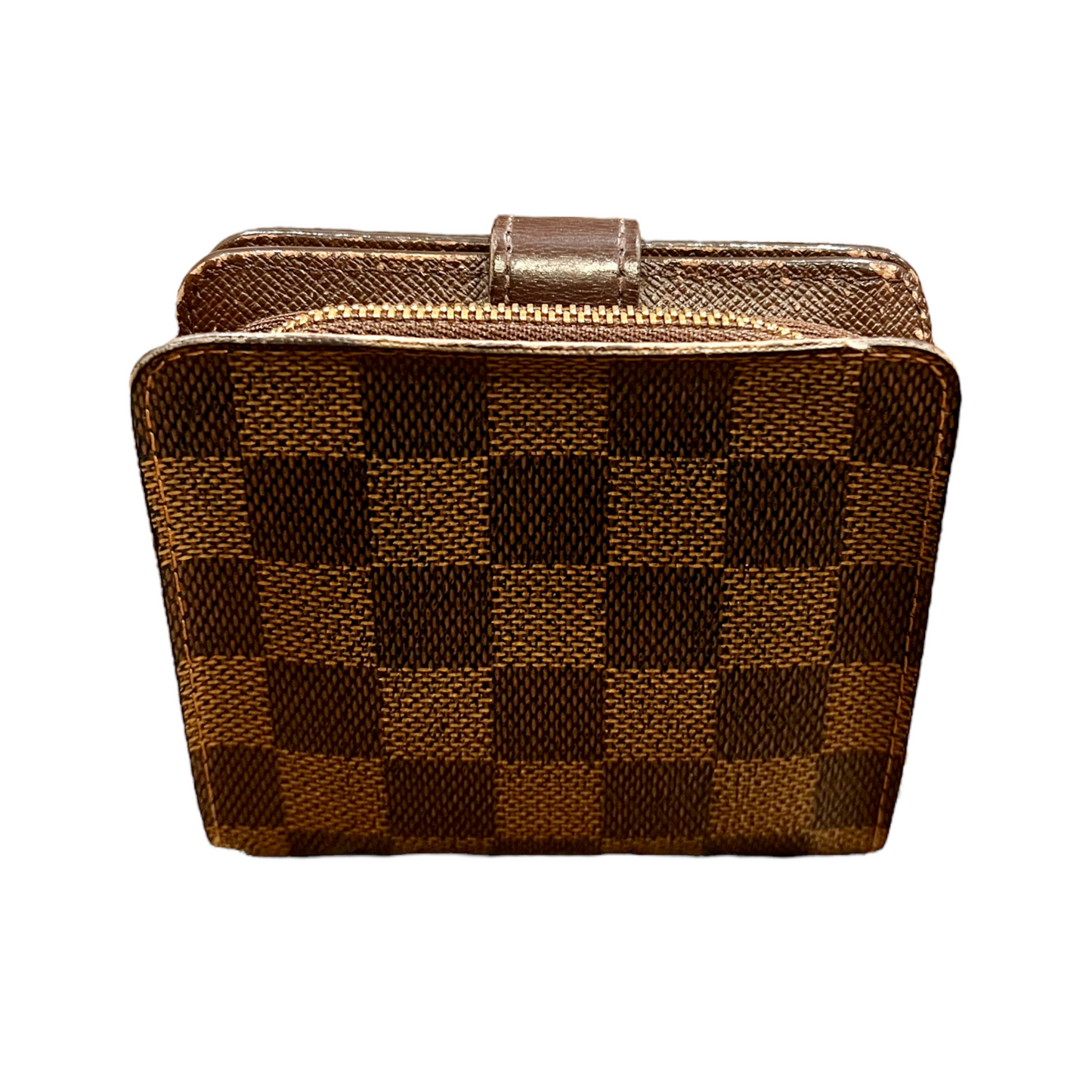 Louis Vuitton, Bags, Louis Vuitton Damier Ebene Compact Zippy Wallet