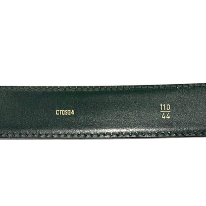 Louis Vuitton Bordeaux Taiga Leather Belt