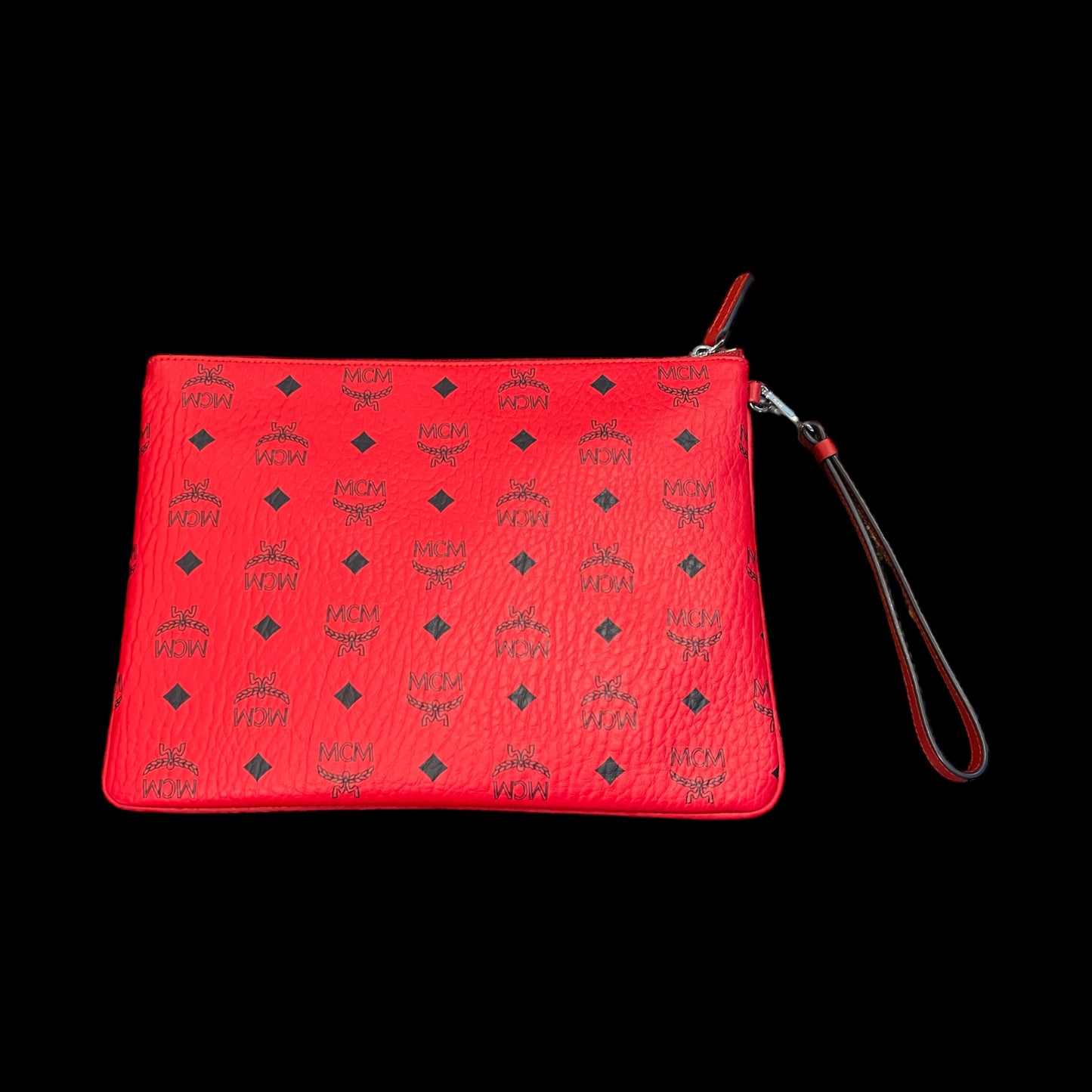 MCM Wristlet Pouch in Visetos